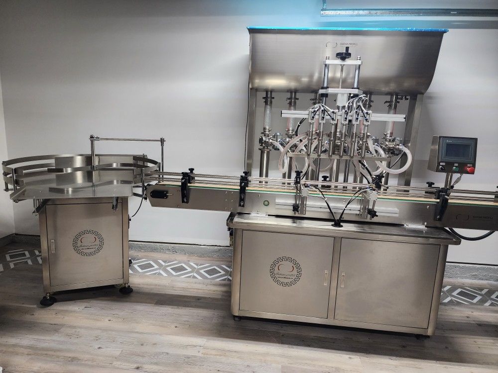 Six Head Automatic Piston Filler Available