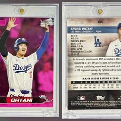 2024 Topps Stadium Club - Shohei Ohtani - Pink Foil