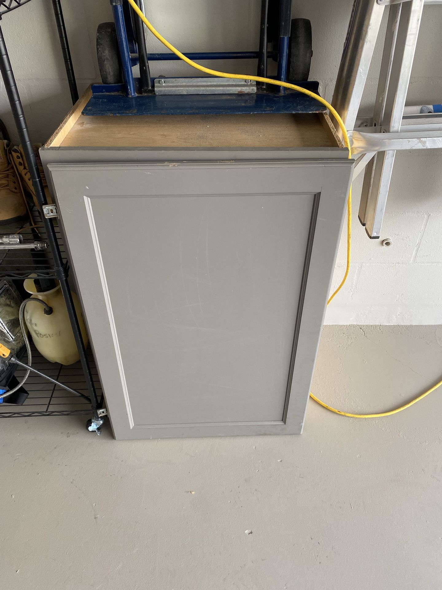 Grey Cabinet For Sale 36 X 24 X 18