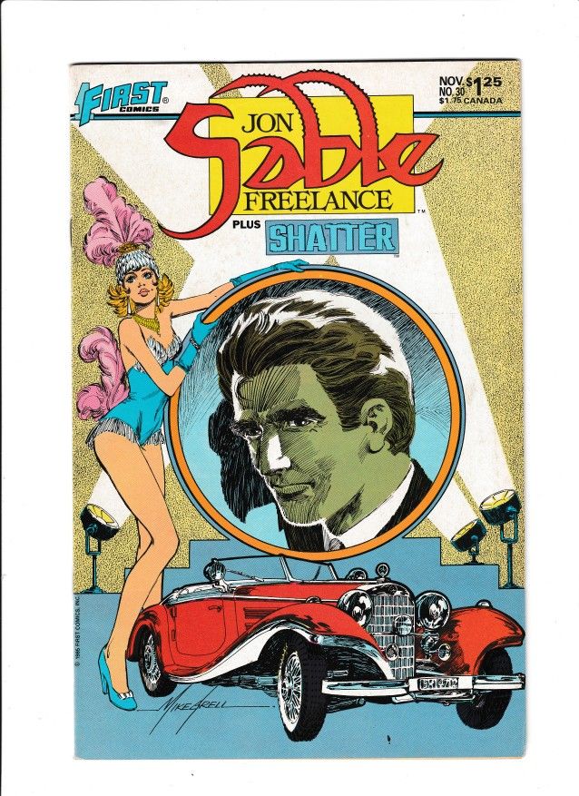 JON SABLE, FREELANCE #30 (1985) MIKE GRELL | COPPER AGE