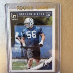 Quentin Nelson Football Card