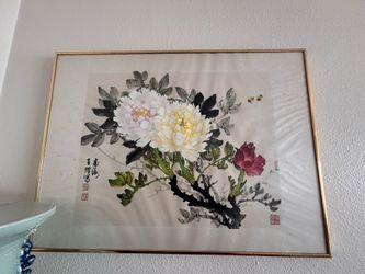 Signed Chinese Paintings with Frames