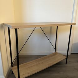 Metal/wood Console Table