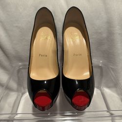 Christian Louboutin Peep Toe Heels