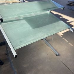 Glass Computer Desk  