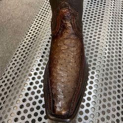 Nuevas botas vaqueras de piel original con cierre