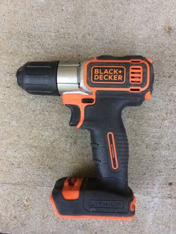 Black and decker drill