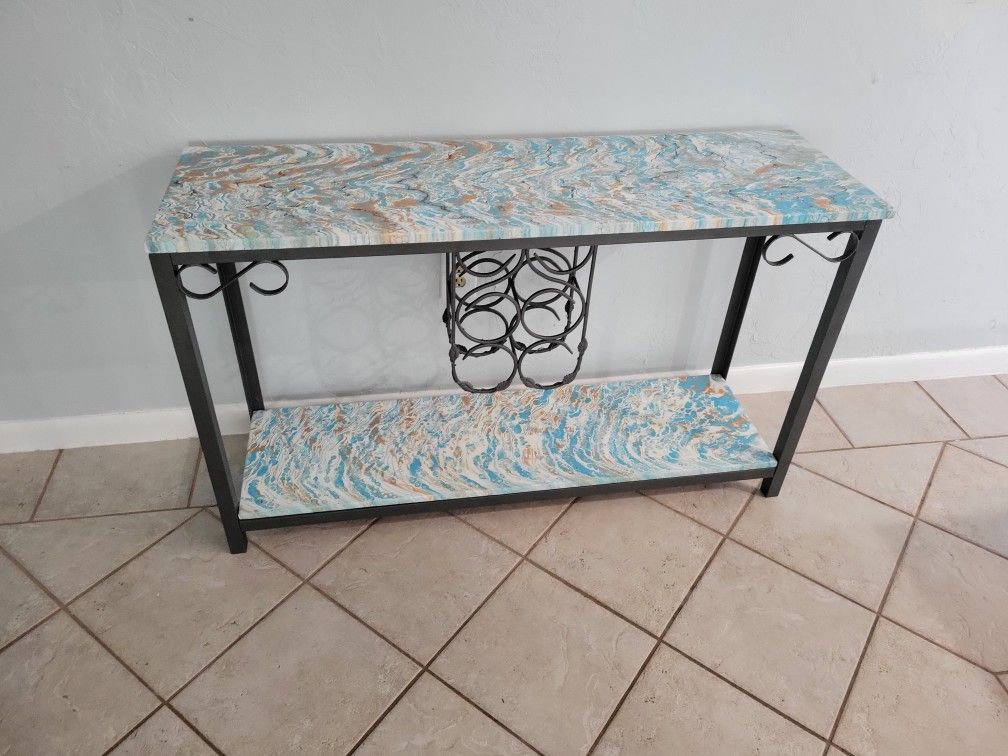Wine Rack Table
