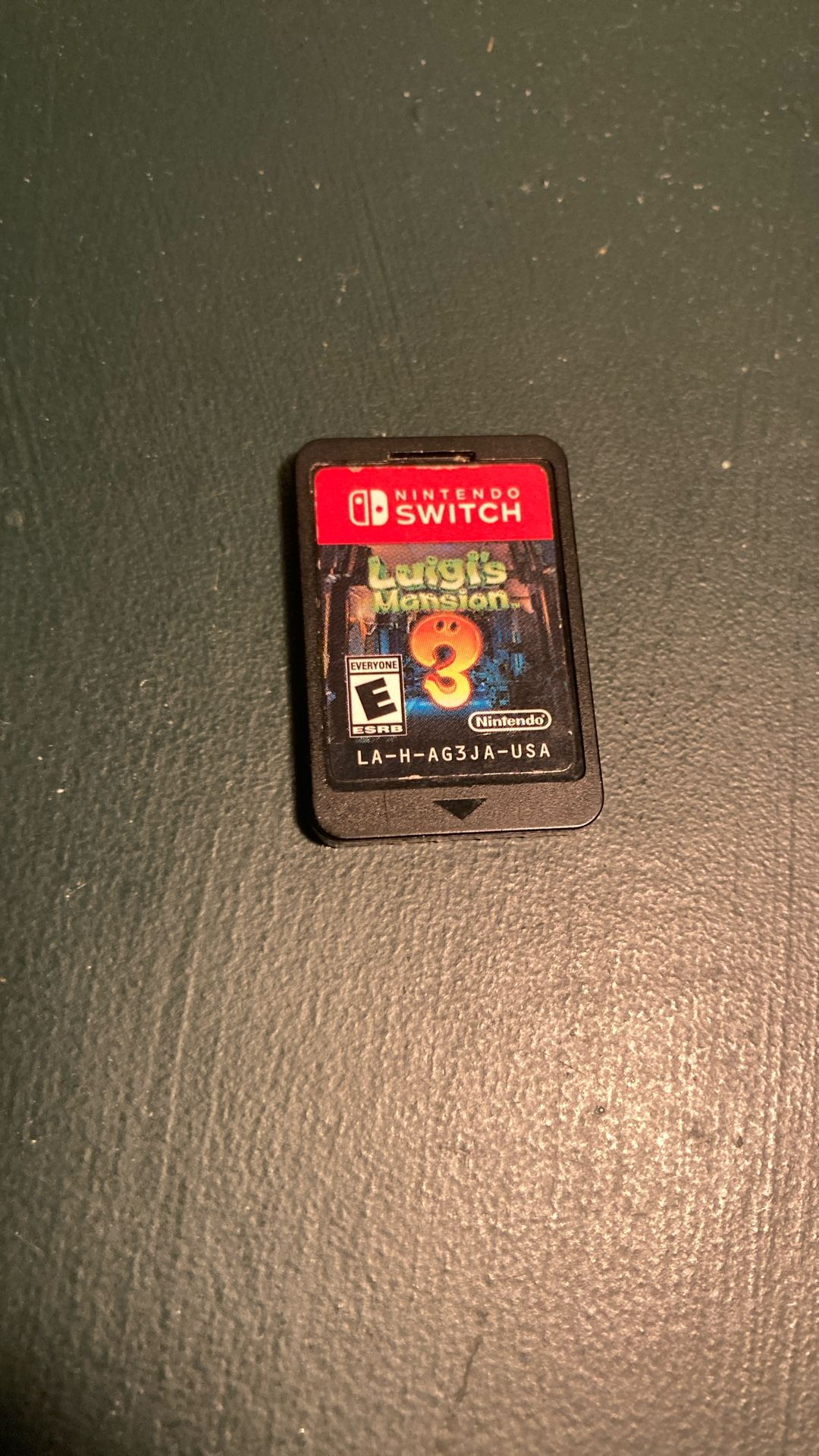 Luigi's Mansion 3 for switch no box