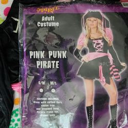 YES It's AVAILABLE! Punk Pirate Costume w/tons of Xtra Accessories!