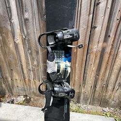 Morrow Snowboard Burton Bindings 