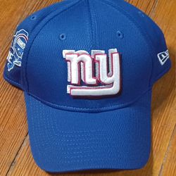 New York Giants Hat Cap Fitted Size Small Medium Head Big Blue New  Dart