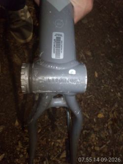 Gray trek/Gary fisher 26 inch bicycle frame