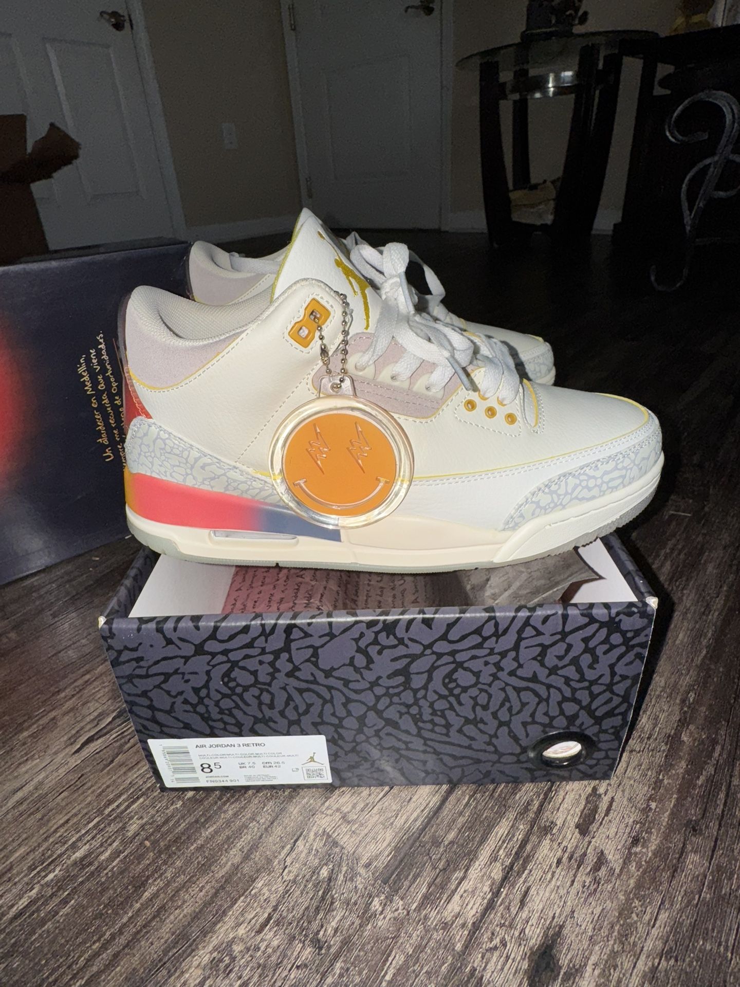 J. Balvin x Air Jordan 3 Retro 'Medellín Sunset'