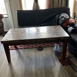Marble Living Room Table