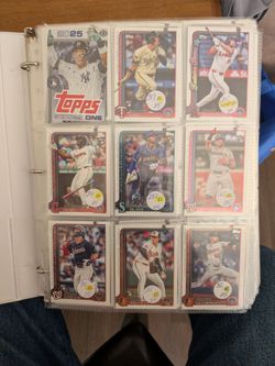 2025 Topps baseball and chrome