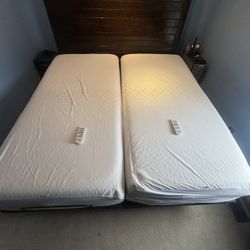 Almost Brand New Nectar Split King Luxe Adjustable Bed
