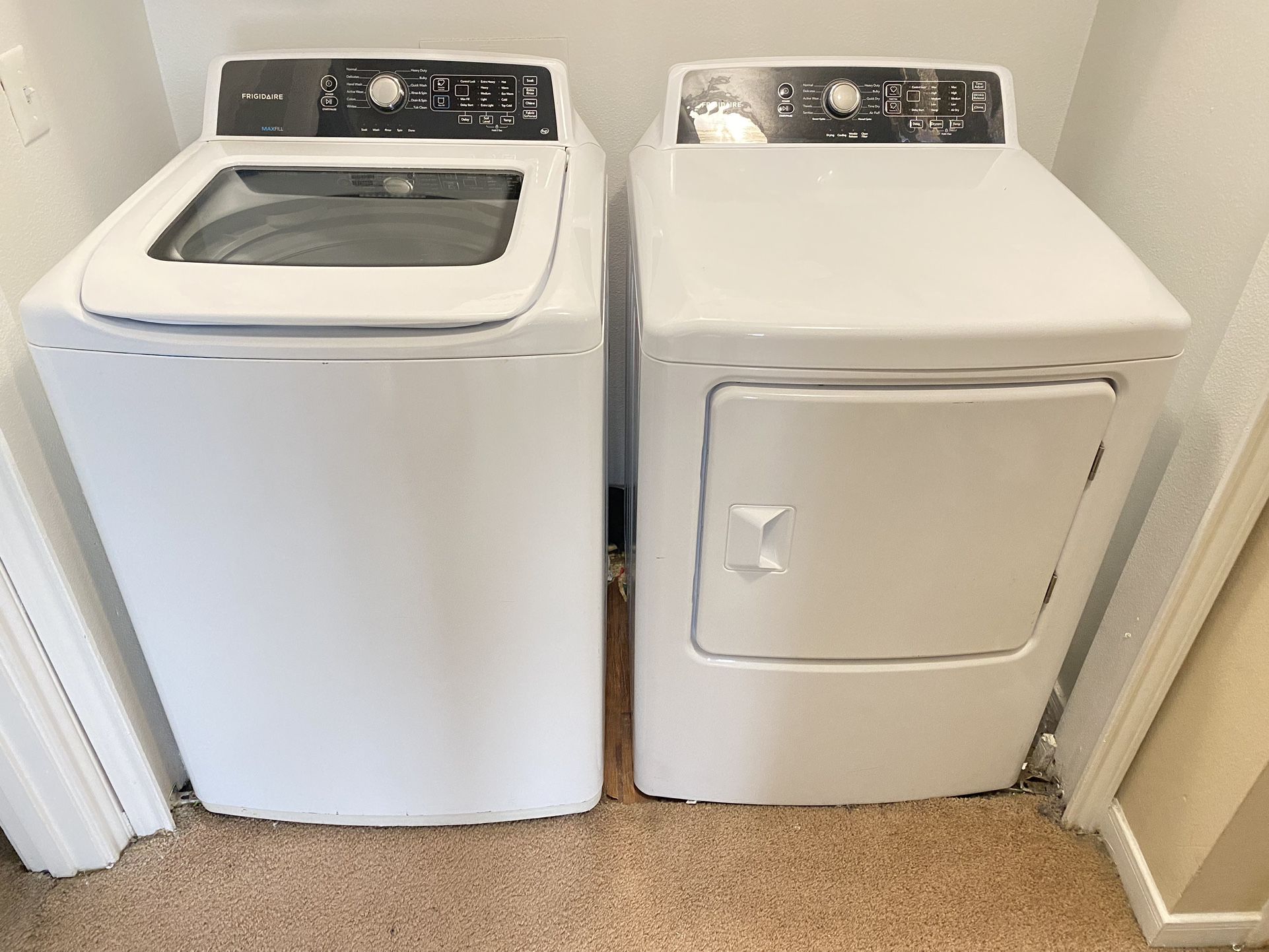 Frigidaire Washer & Dryer Set
