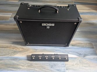 Boss Katana 100W 112 combo Gen 1 with GA-FC foot switch