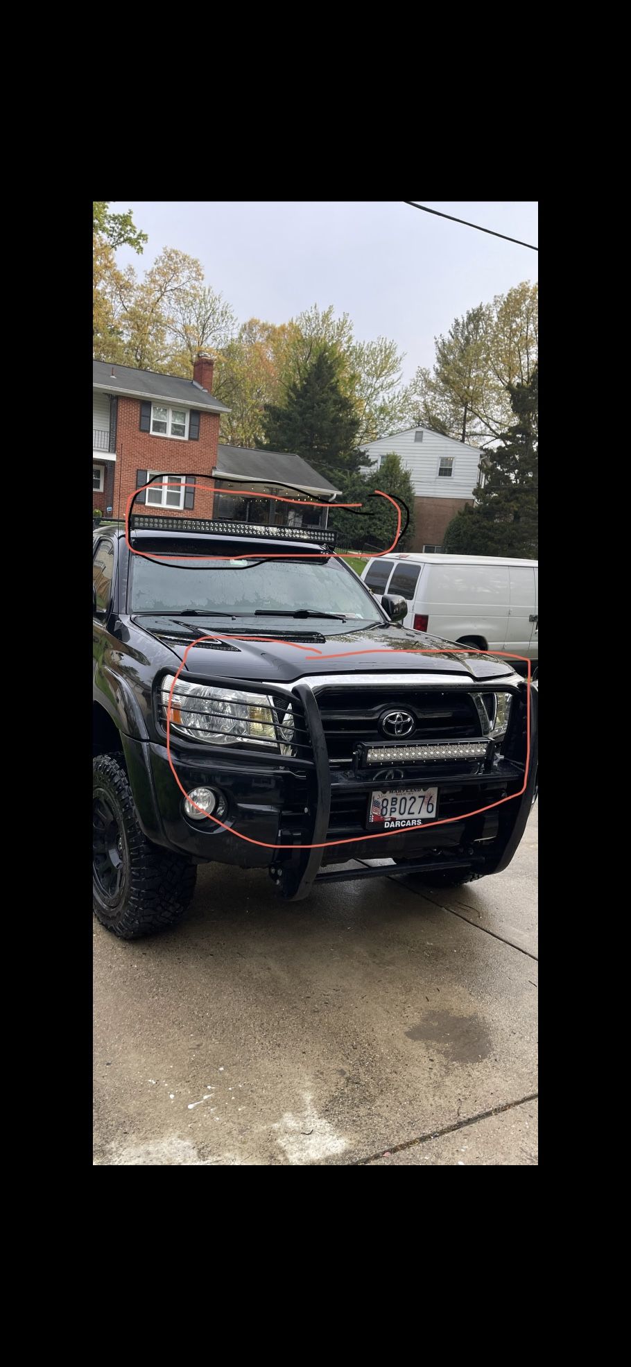 Toyota Lights And Front Protector