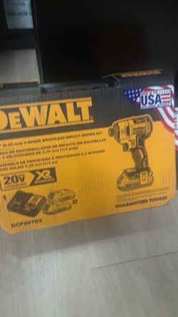 Dewalt 3 speed brushless impact driver kit.