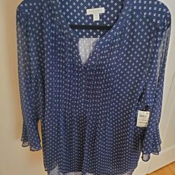Charter Club Women Blouse Size XL New