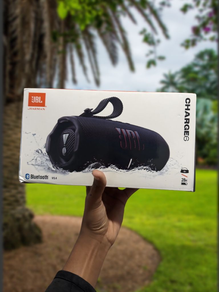 New & Verified JBL Charge 6 โ Latest CRGE Model, Deep Bass, Brand New !