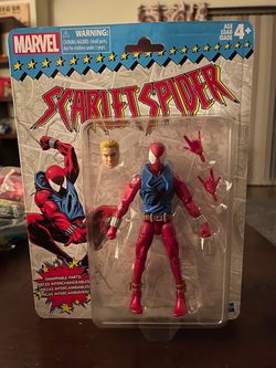 Marvel Legends Scarlet Spider Action Figure (Retro Card) - New Sealed