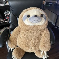 Giant Sloth Plush Stuffed Animal 