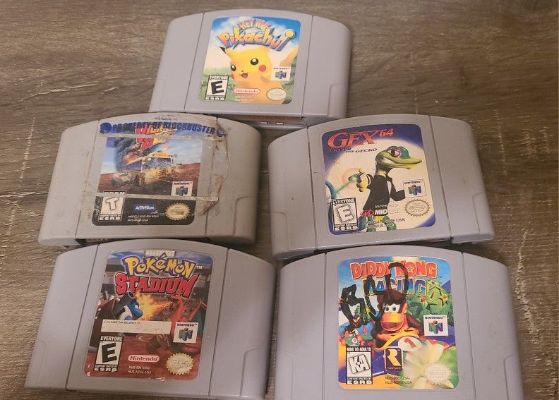 N64 Games For Sale Or Trade See Description