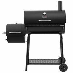 28 Inch Charcoal Grill with Smoker