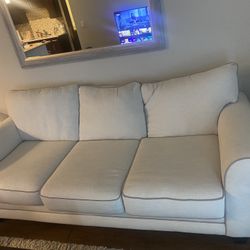 Beige Sofa 