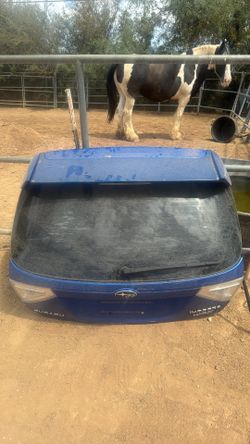 rear hatch  Subaru WRX
