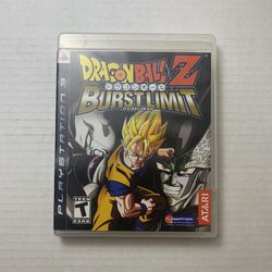 Dragon Ball Z: Burst Limit Sony PlayStation 3 PS3
