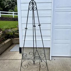 Wrought Iron Easel