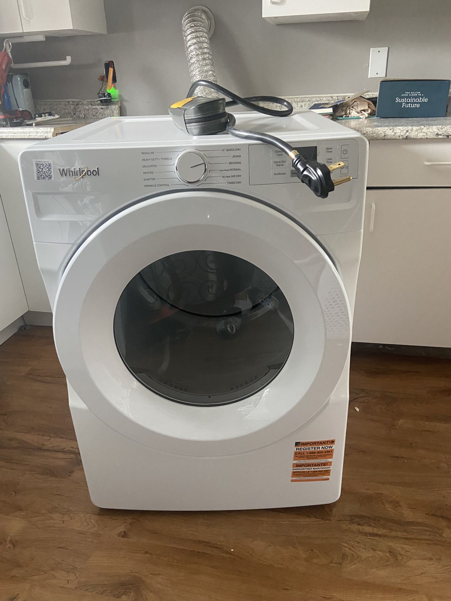 New Whirlpool Electric Dryer PENDING