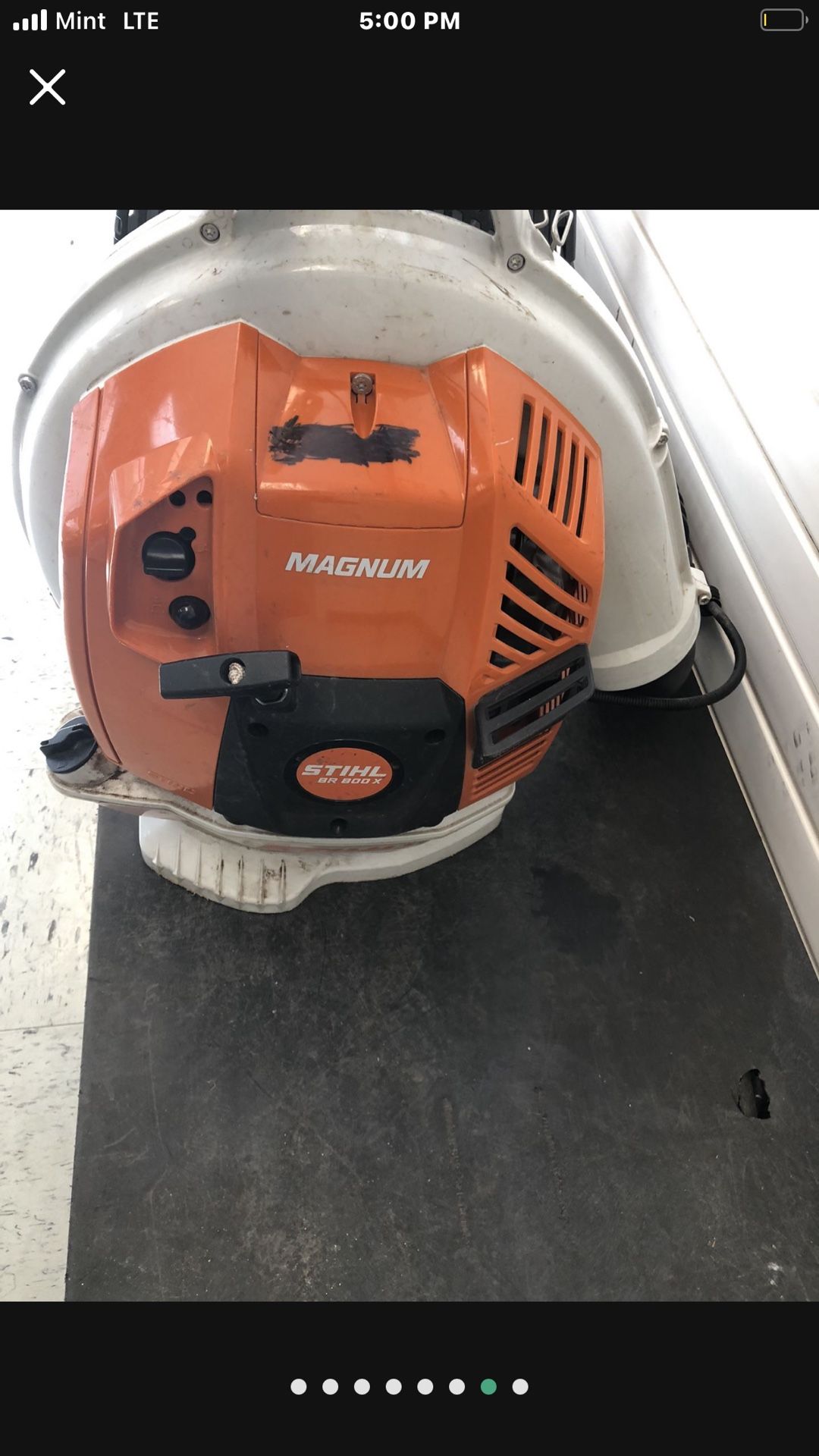 LAST ONE!!!! STIHL BR800 MAGNUM BACKPACK BLOWER 