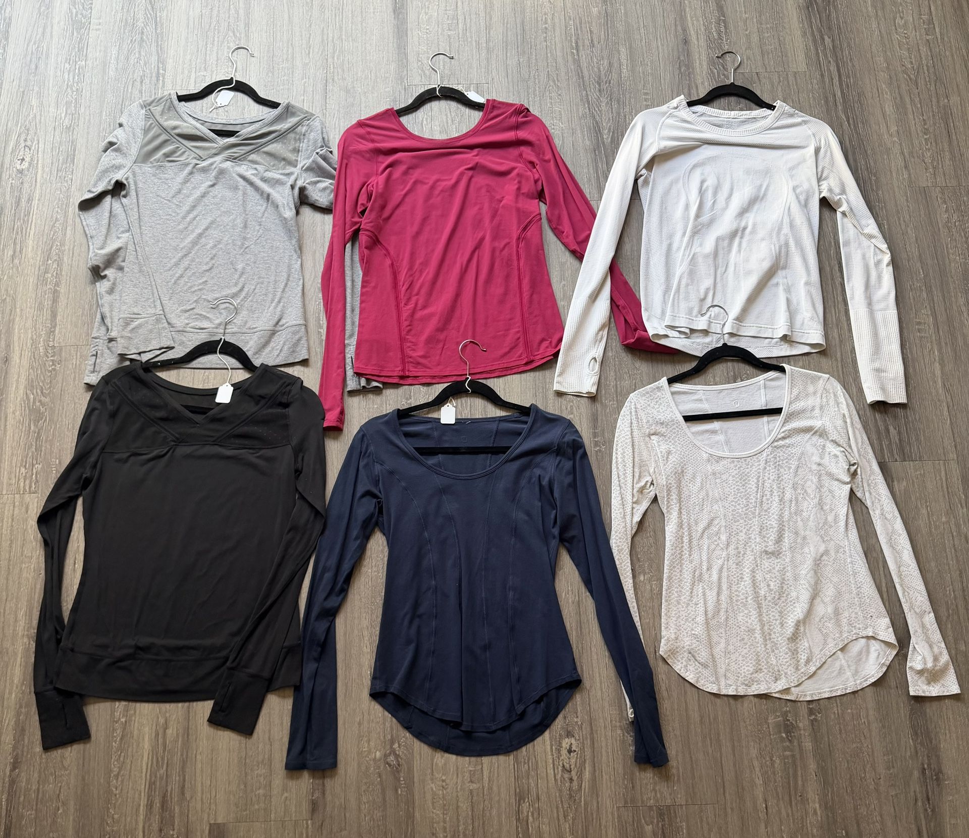 Womens Lululemon Long Sleeves Sizes 6-8