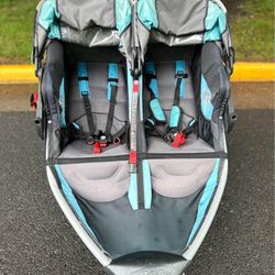 Bob Flex Double  Stroller With Accessories 