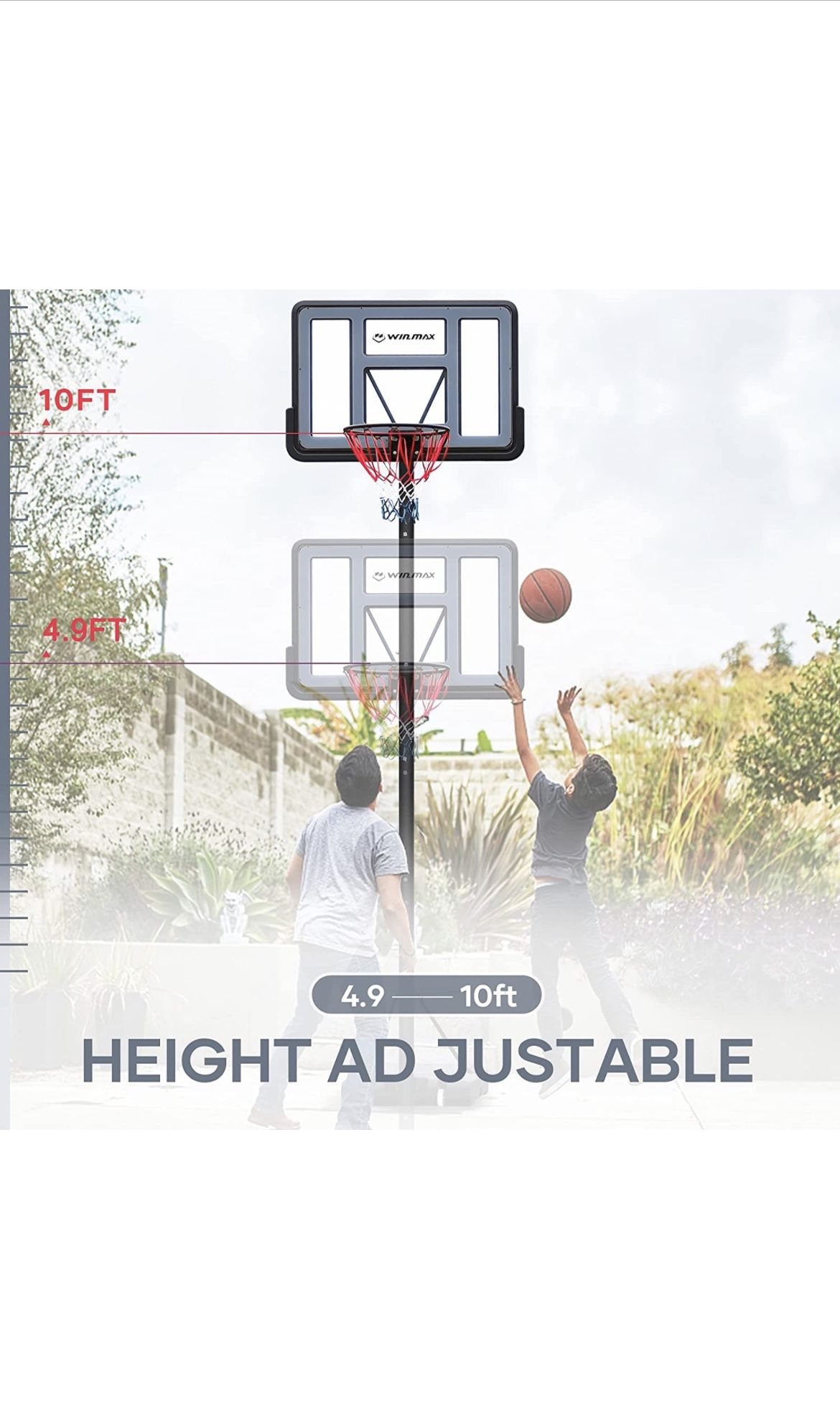 Basketball Hoop - WIN.MAX - New In Box