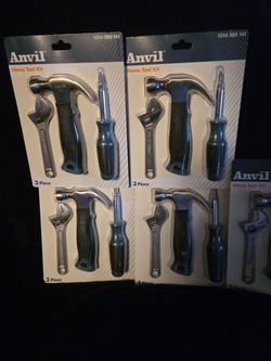 Anvil 3-Piece Home Tool Kit (x5)