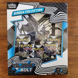 Pokemon Black Bolt Binder Collection Box - SV: Black Bolt (BLK)