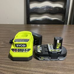 Ryobi 18v ONE+ High Performance 2.0 Battery & Charger Kit 