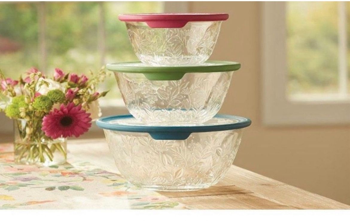 Recipientes De Princess House Nuevos En Su Caja 