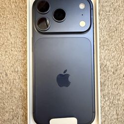 Brand New Unlocked IPhone 17 Pro 256GB Deep blue