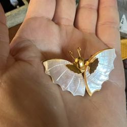 Mother Of Pearl Brooch $5