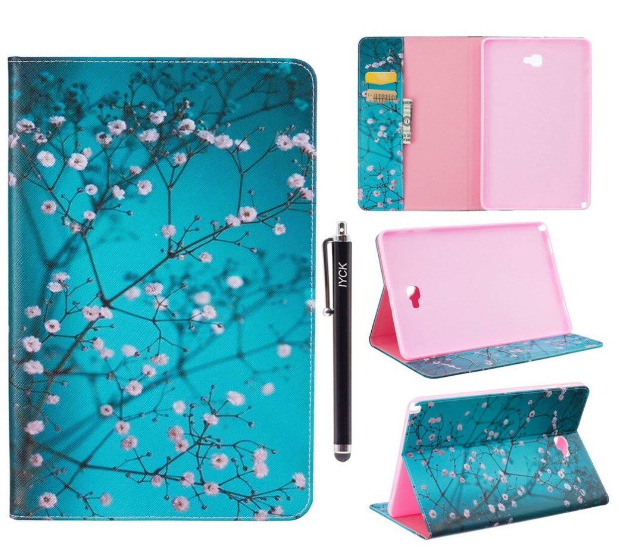 Samsung 10.1 T580 Tablet Case & Stylus