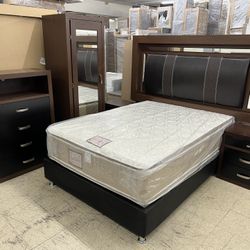 New Brown Bedroom Set (King/Queen/Full)