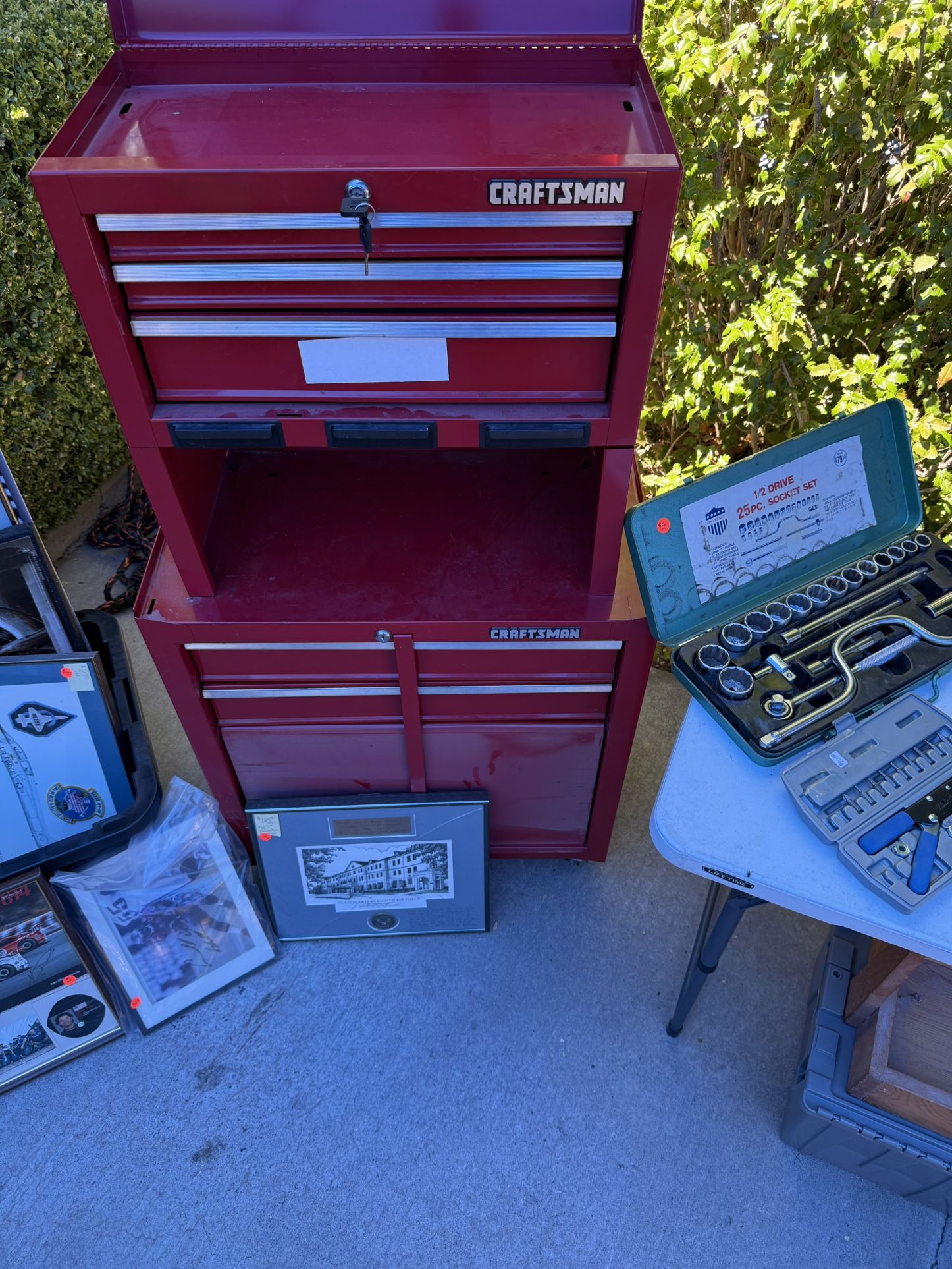 Craftsman, Husky, Machinist, Stanley Tool Boxes and More