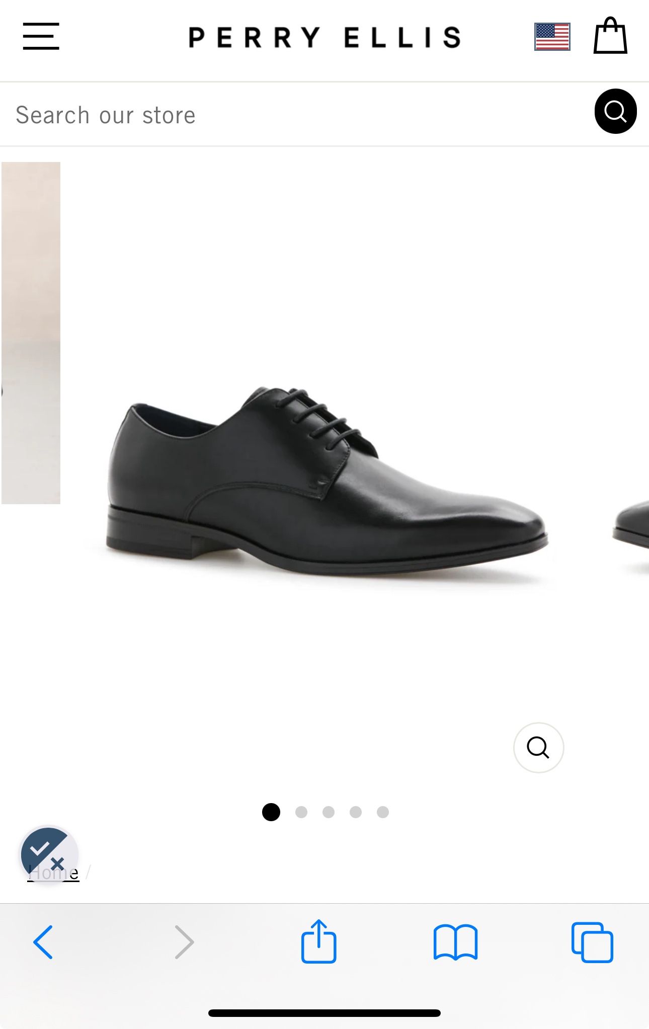 Men’s Dress Shoes Black Size 10